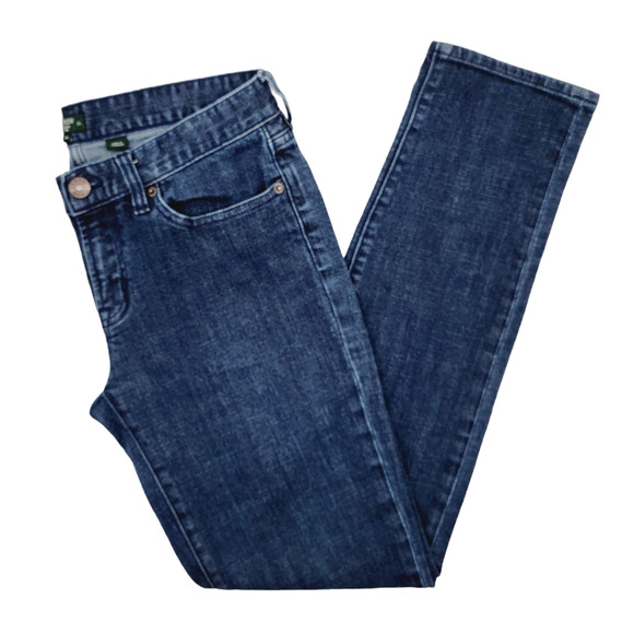 J. Crew Factory Toothpick Stretch Mid Rise Jeans - Size 26 - Picture 4 of 9